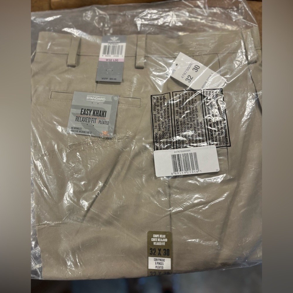 Dockers Tan Chinos Classic Workwear w32 l30
